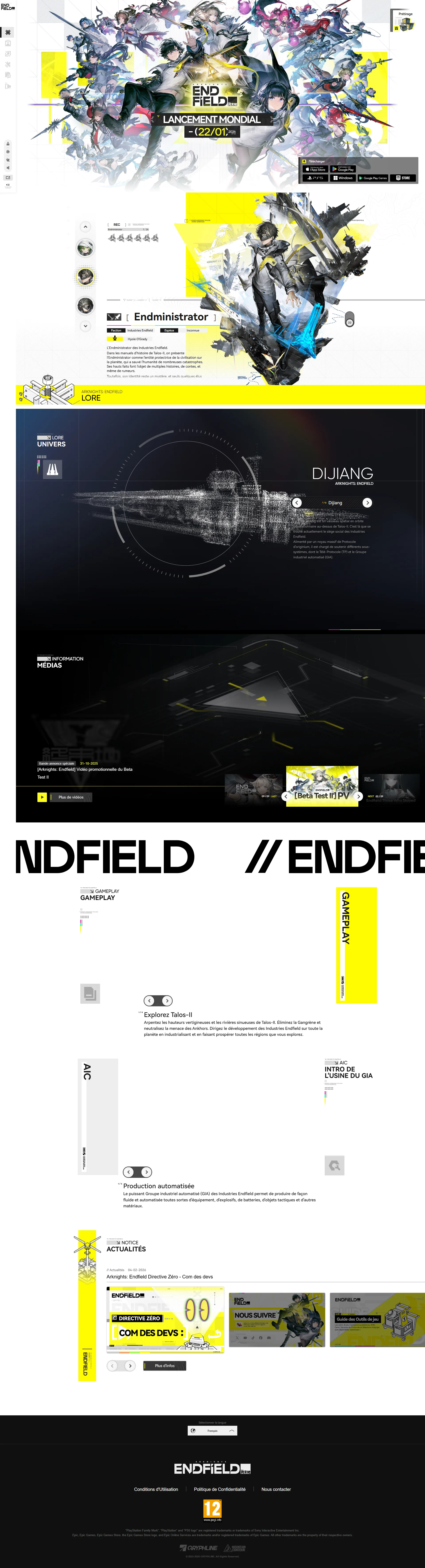 Arknights: Endfield Official Base Showcase