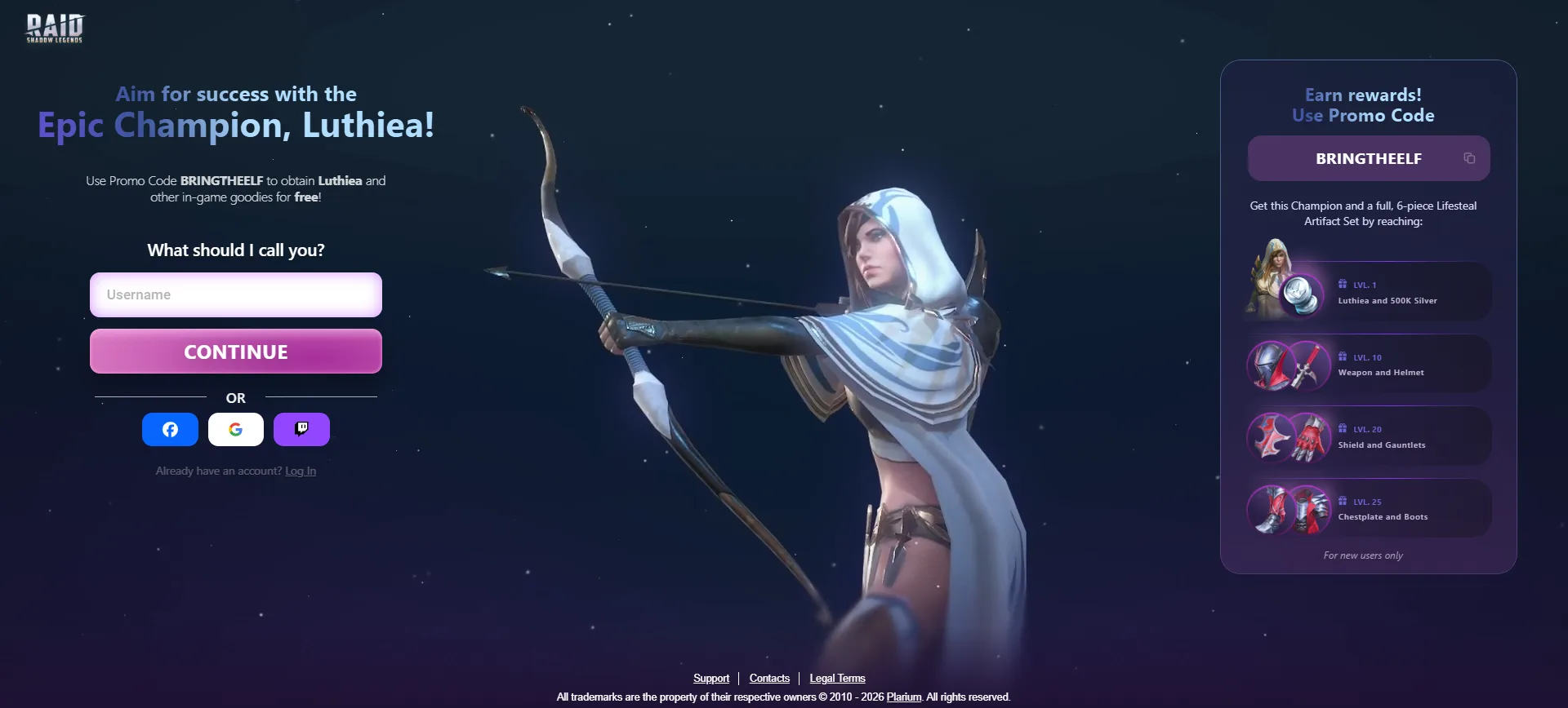 Raid: Shadow Legends Official Hero Banners